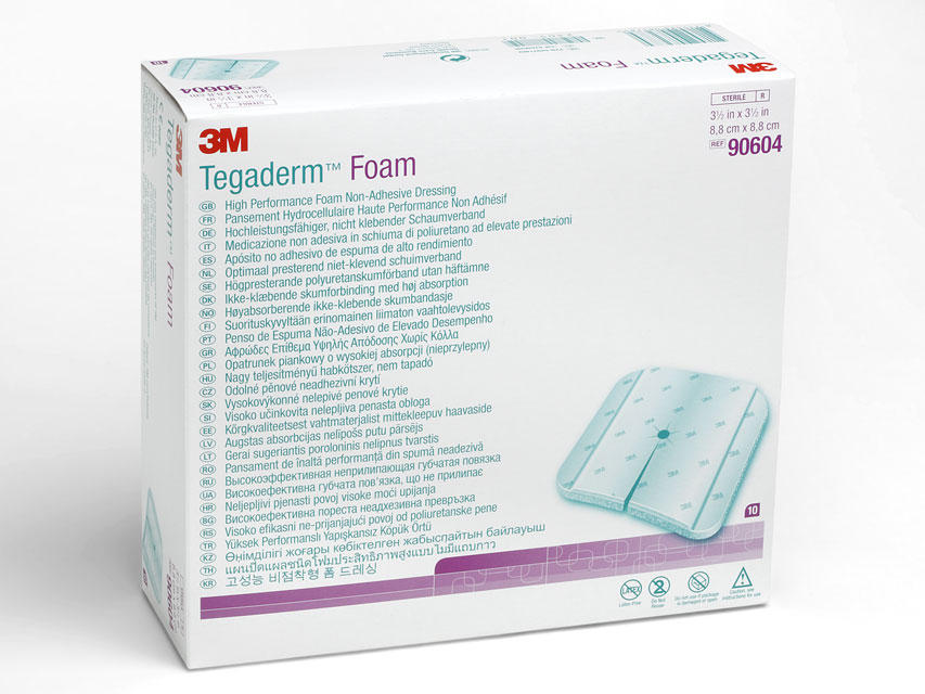 Image of TEGADERM 3M FOAM 9X9CM ADESIVO033