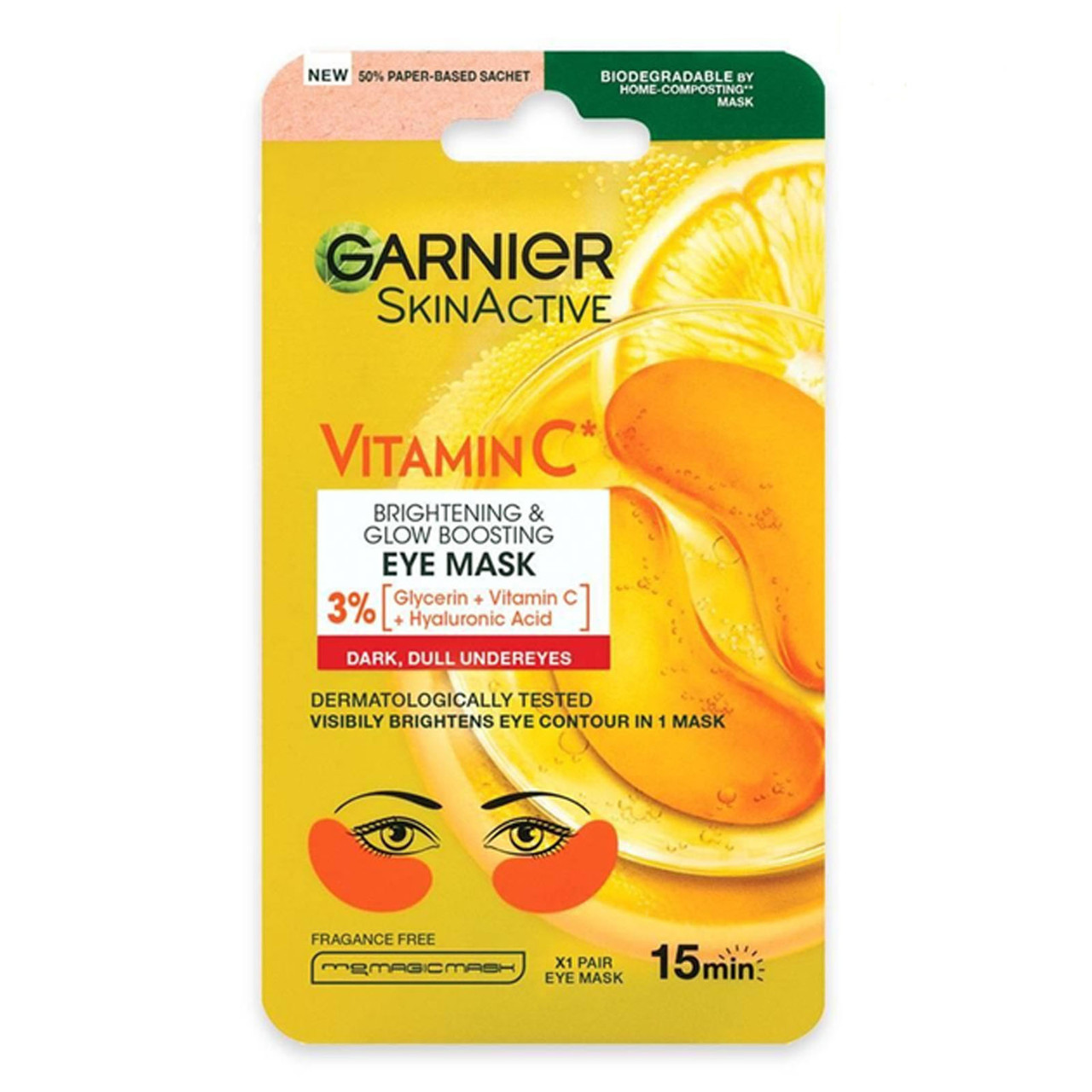 Image of Maschera Occhi Illuminante Vitamina C Garnier033