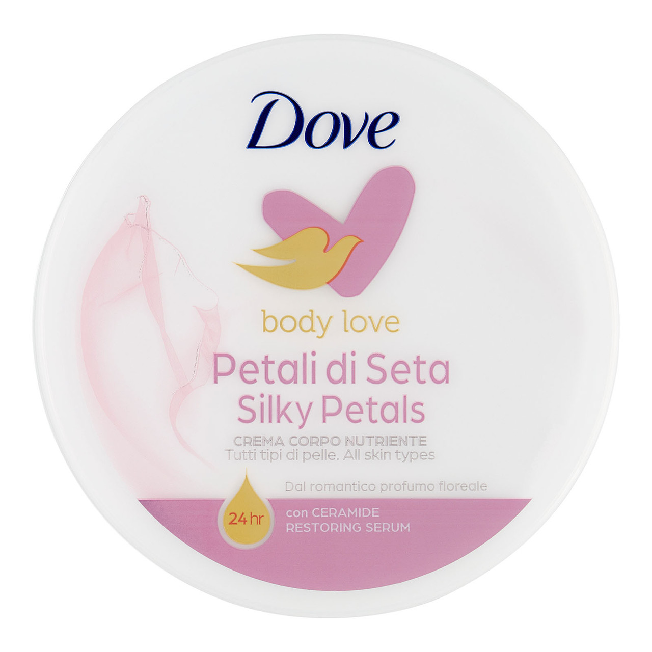 Image of DOVE CREMA GIARA SILK PETALS 300ML033