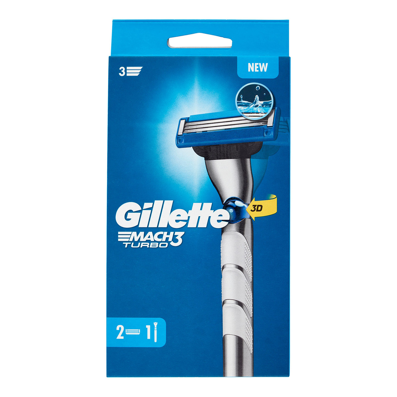 Image of GILLETTE NEW MACH 3 RASOIO T 2UP033