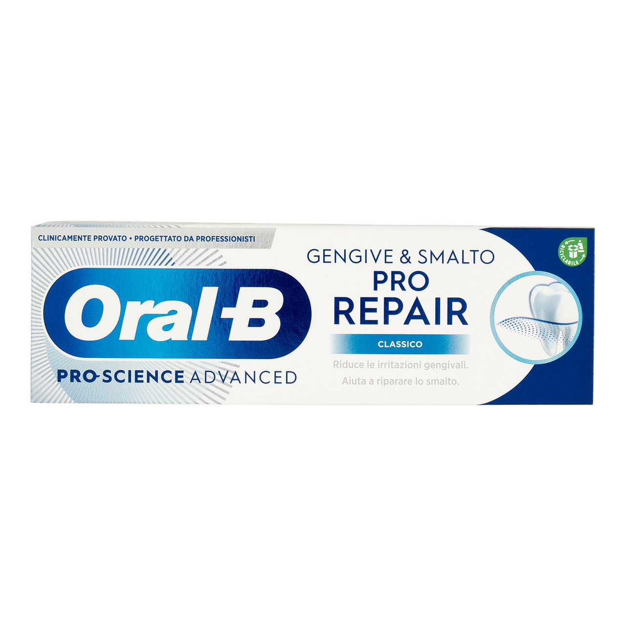 Image of Oral-B(R) Professional Gengive & Smalto Pro-Repair Classico Dentifricio 75ml033