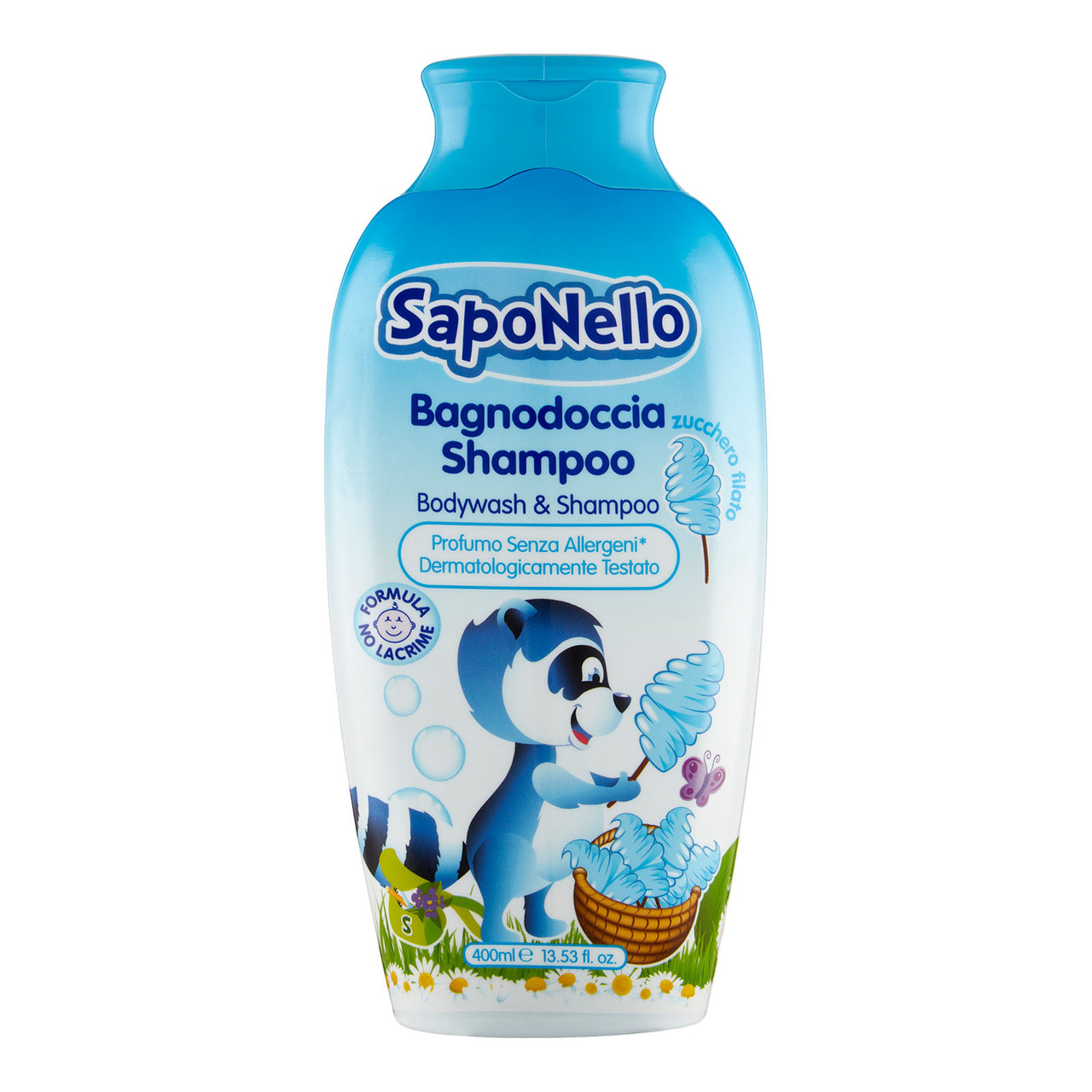 Image of Bagnodoccia Shampoo Zucchero Filato SapoNello 400ml033