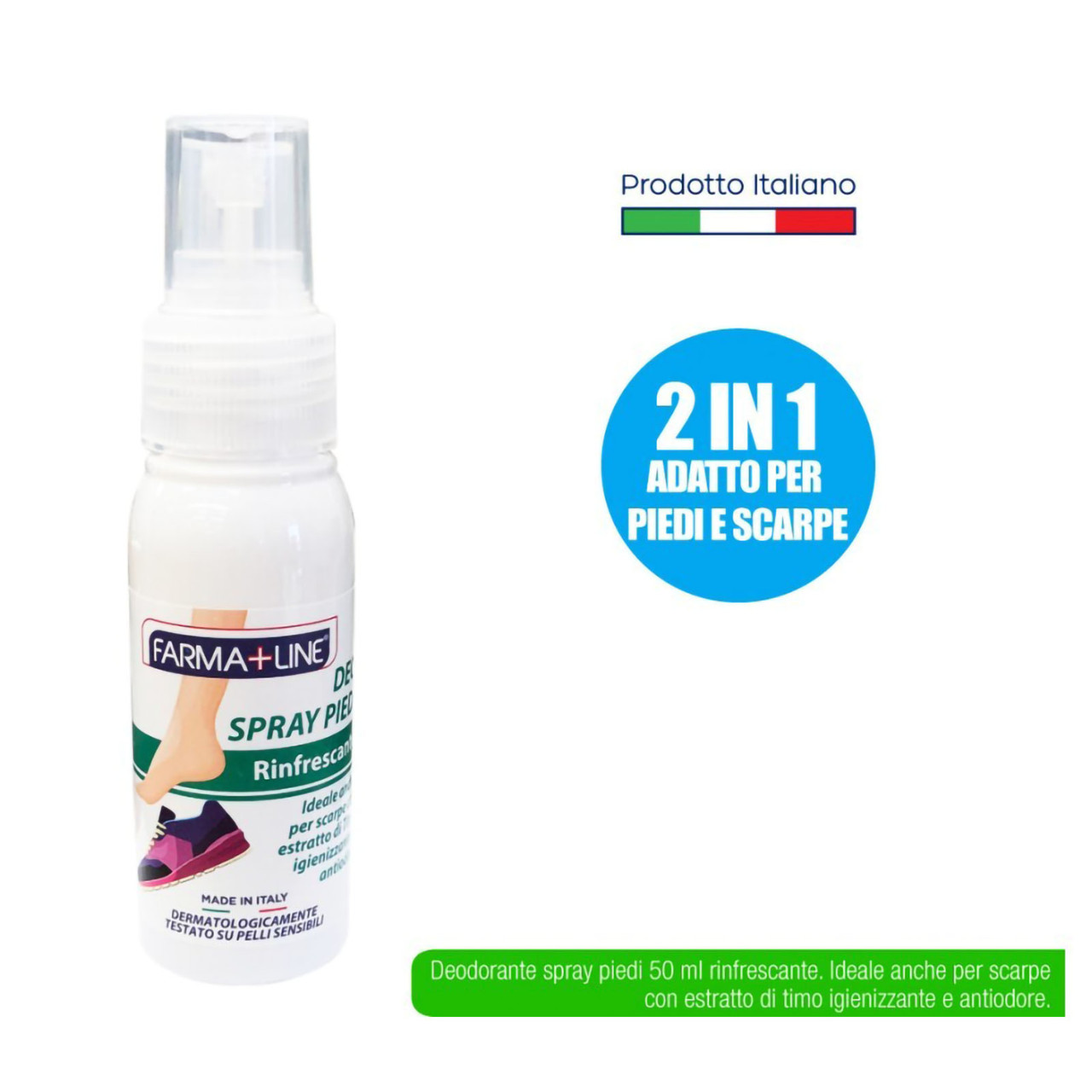 Image of FARMALINE SPRAY PIEDI 50ML A/ODORI033