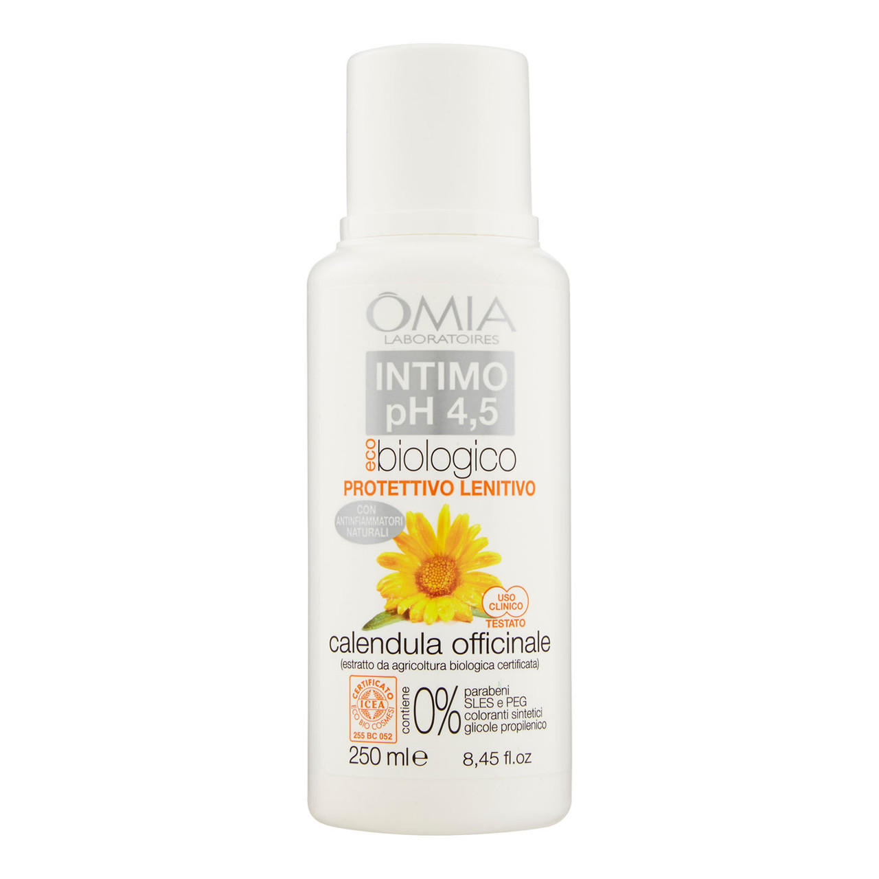 Image of Intimo pH 4,5 Calendula Officinale Omia Laboratori Ecobio 250ml033