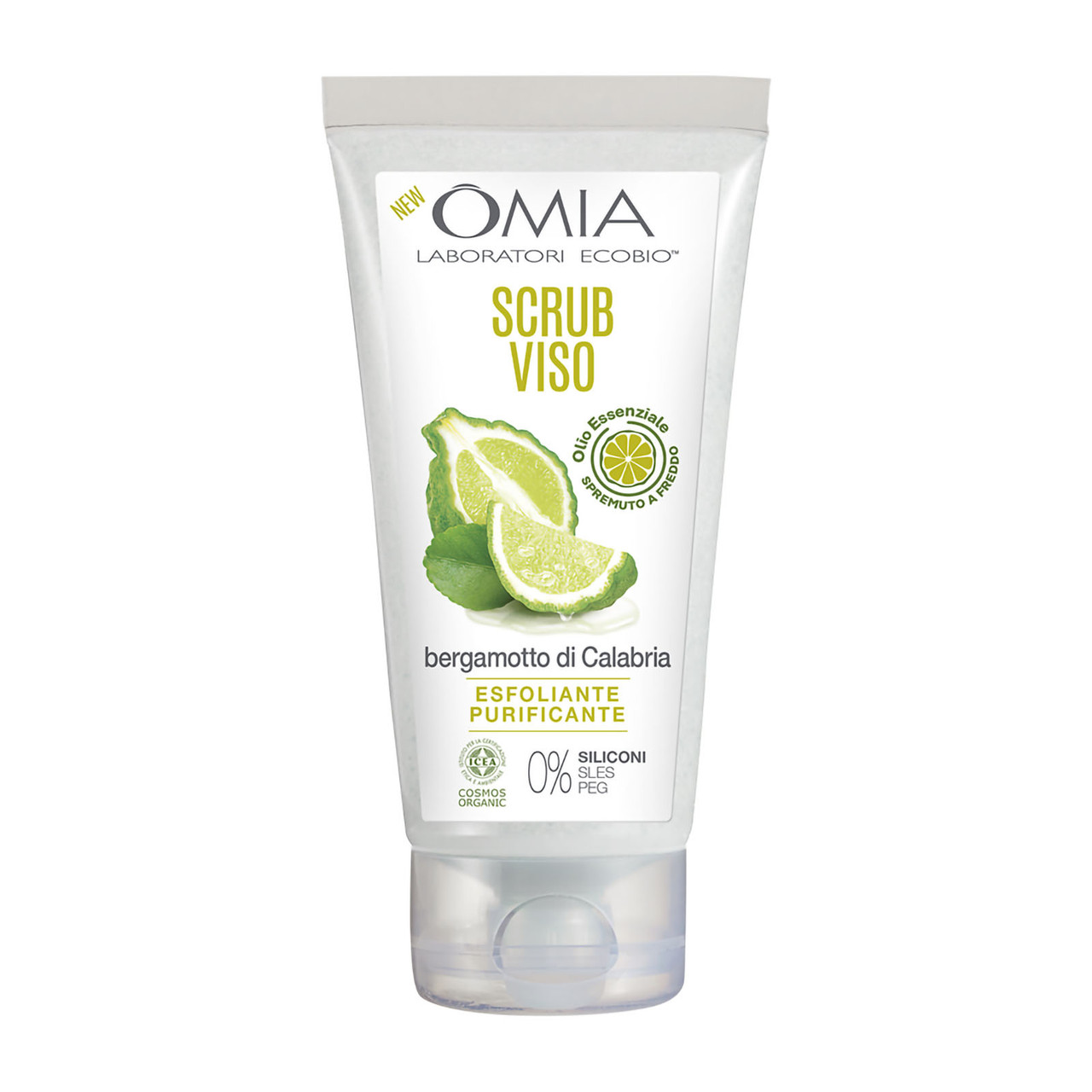 Image of Scrub Viso Bergamotto Omia 75ml033