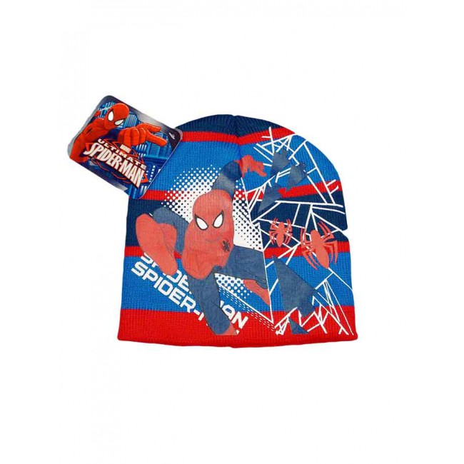 Image of Cappello cappellino bimbo bambino uomo ragno Spiderman rosso tg 52033