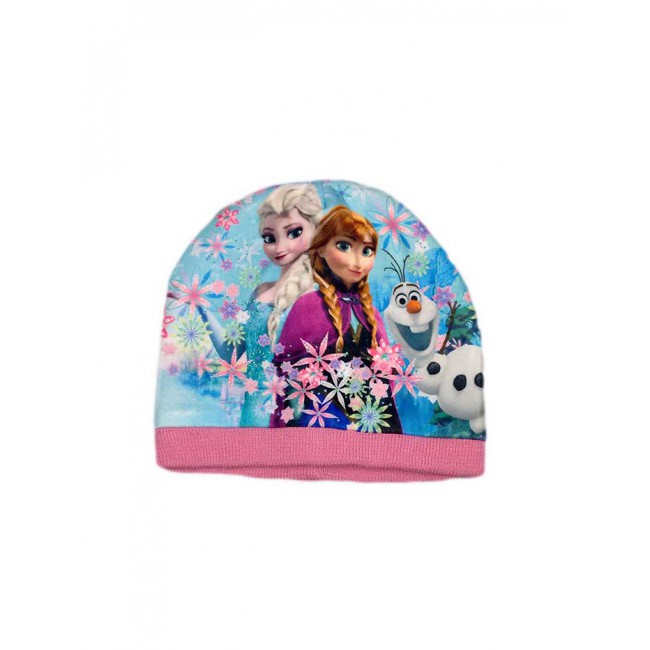 Image of Cappello bimba bambina Disney Frozen rosa tg 54