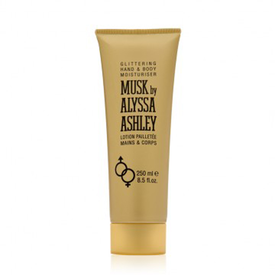 

Alyssa Ashley Musk Golden Glitter Hand & Body Moisturiser 250 ml