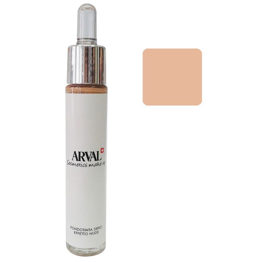 Image of Arval Fondotinta Siero Effetto Nude n. 02 beige rosato033