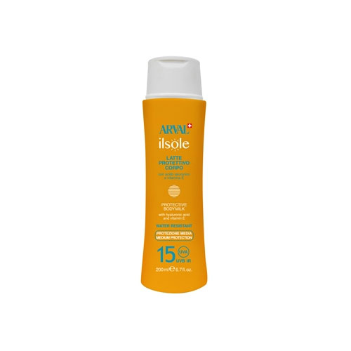 Image of Arval Il Sole Latte Protettivo Corpo SPF15 200 ml033