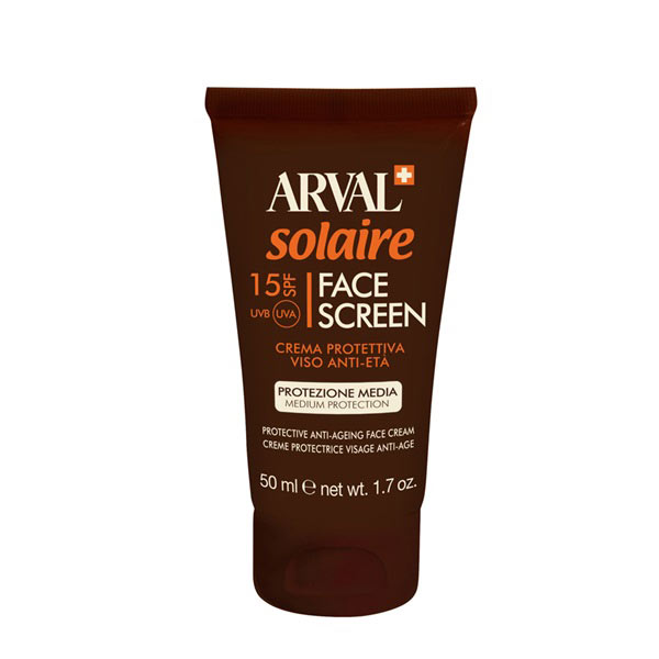 Image of Arval Solaire Face Screen SPF 15 50 ml