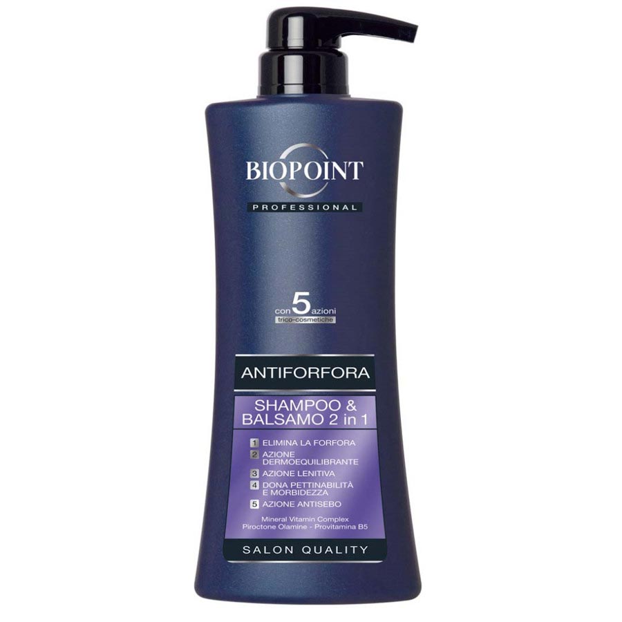 Image of Biopoint Professional Shampoo e Balsamo 2 in 1 Antiforfora 400 ml