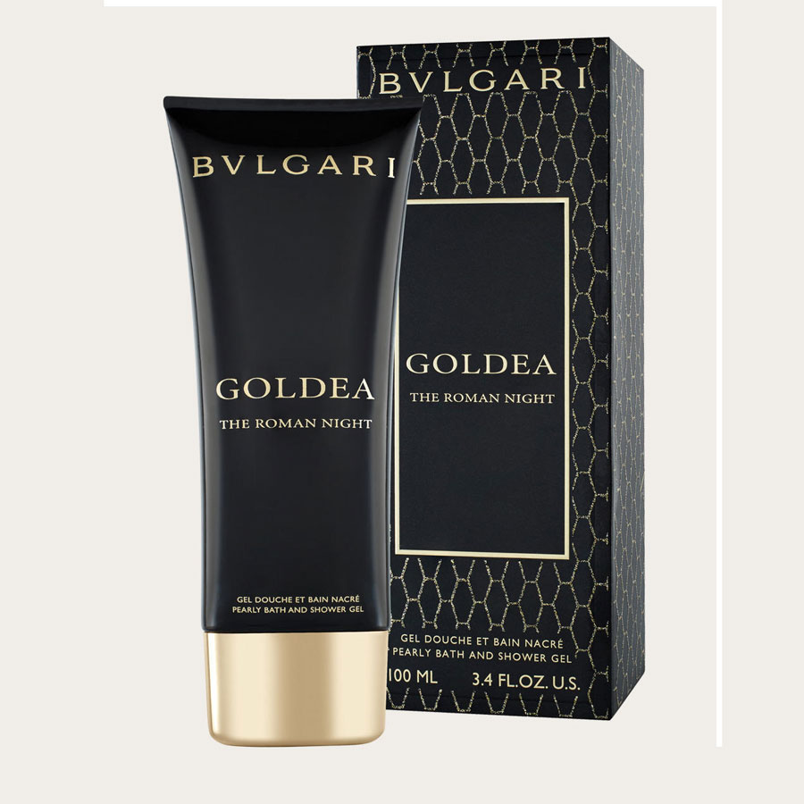Image of Bulgari Goldea The Roman Night Pearly Bath and Shower Gel 100 ml