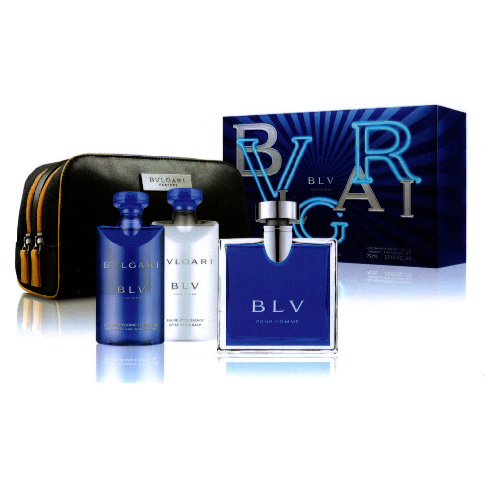 Image of BULGARI BLU UOMO COFFRET EDT 100+B033