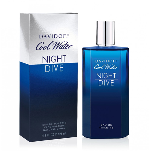Image of Davidoff Cool Water Night Dive Eau De Toilette Spray 125ml