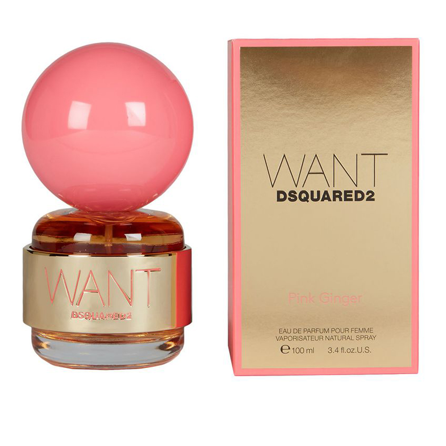 Image of *DSQUARED PINK GINGER D EDP 100 VAP033