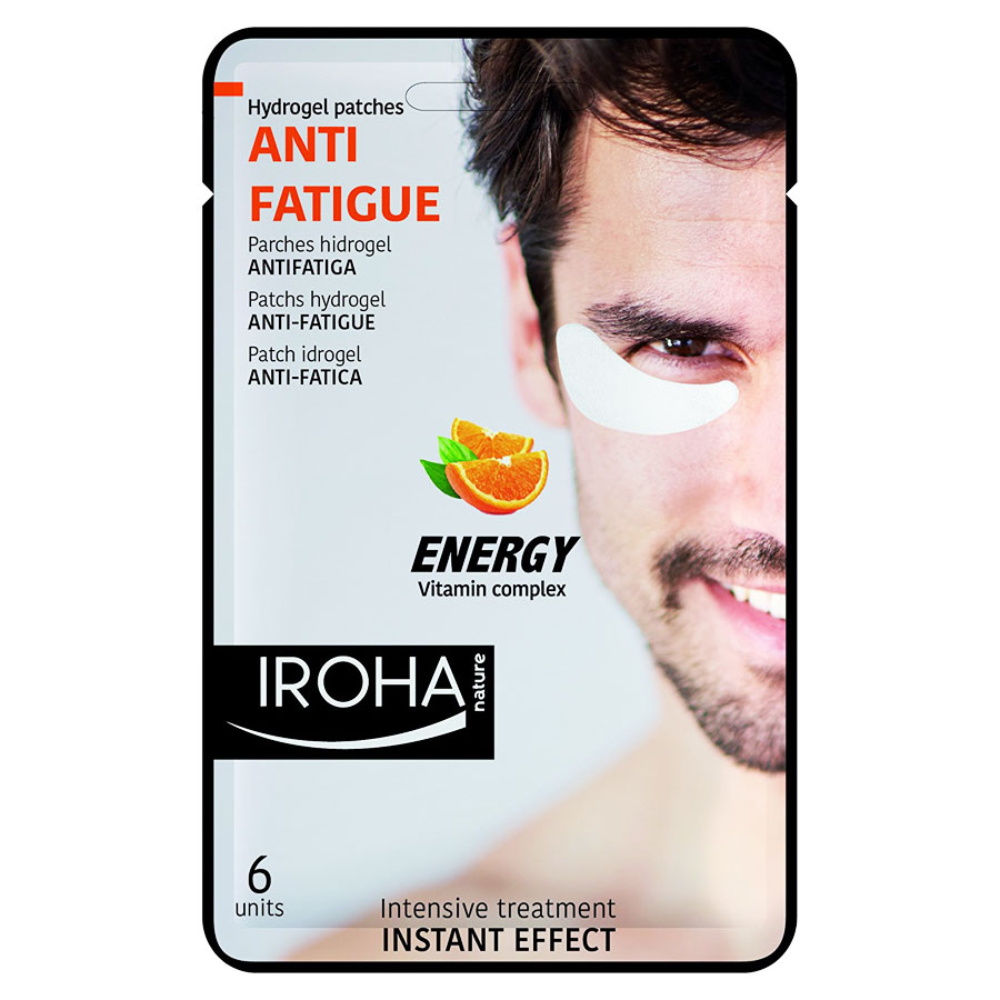 Image of Iroha Nature Anti Fatigue Energy Hydrogel Patches 6 pz.