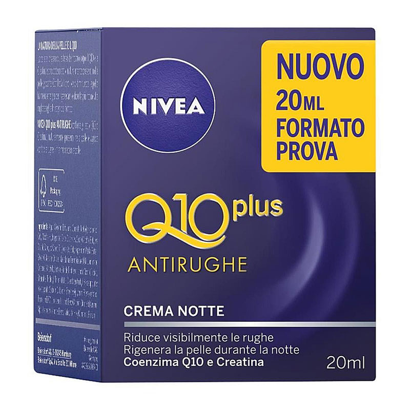 Image of *MINI NIVEA C/A/RUGHE Q10 N 20 ML033