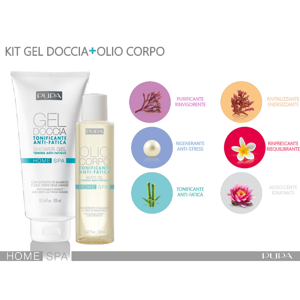 Image of Cofanetto 2018 Pupa Home SPA Kit 1 Addolcente Idratante033