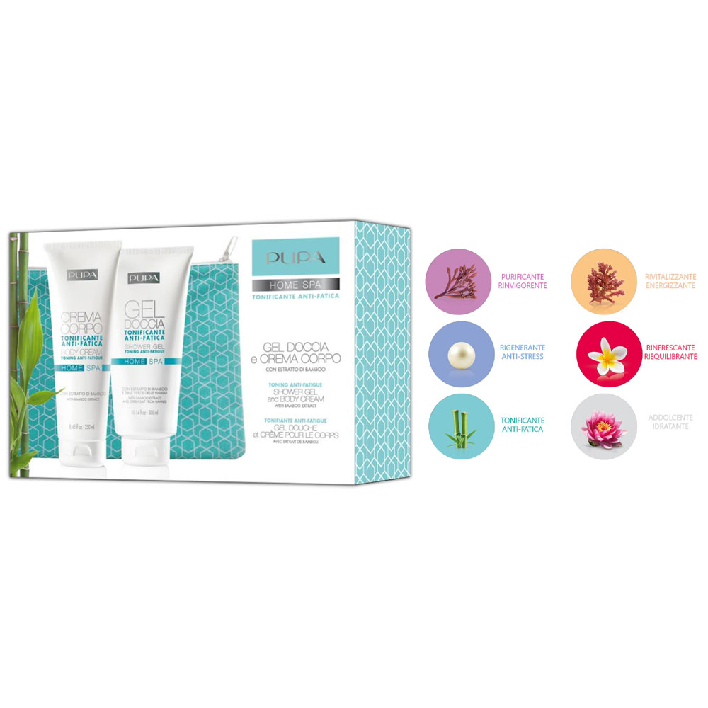 Image of Cofanetto 2018 Pupa Home SPA Kit 2 Addolcente Idratante033