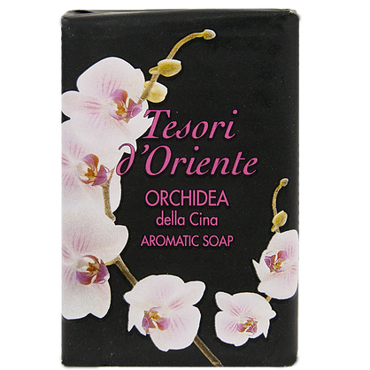 Image of Tesori d Oriente Orchidea della Cina Sapone Solido Aromatico 150 g
