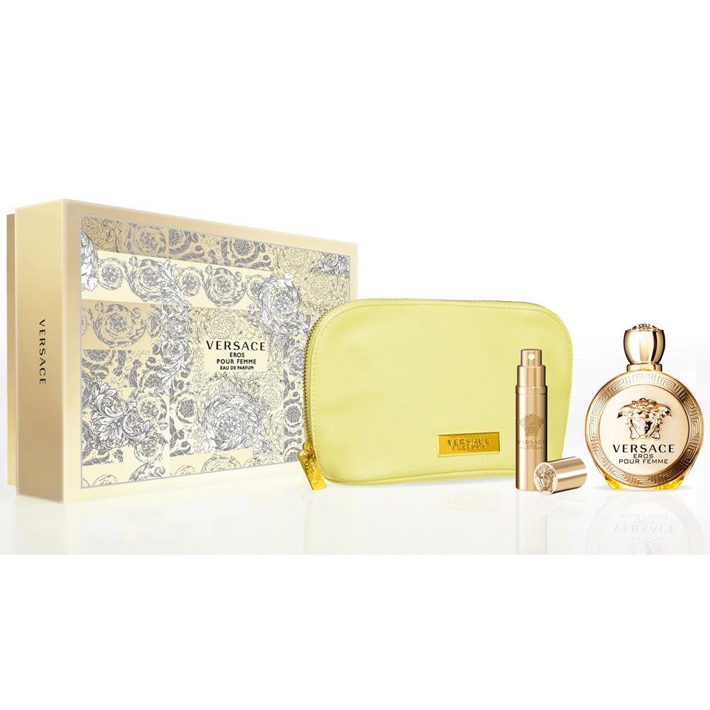 *VERSACE EROS D KIT 498 EDP100+POC+