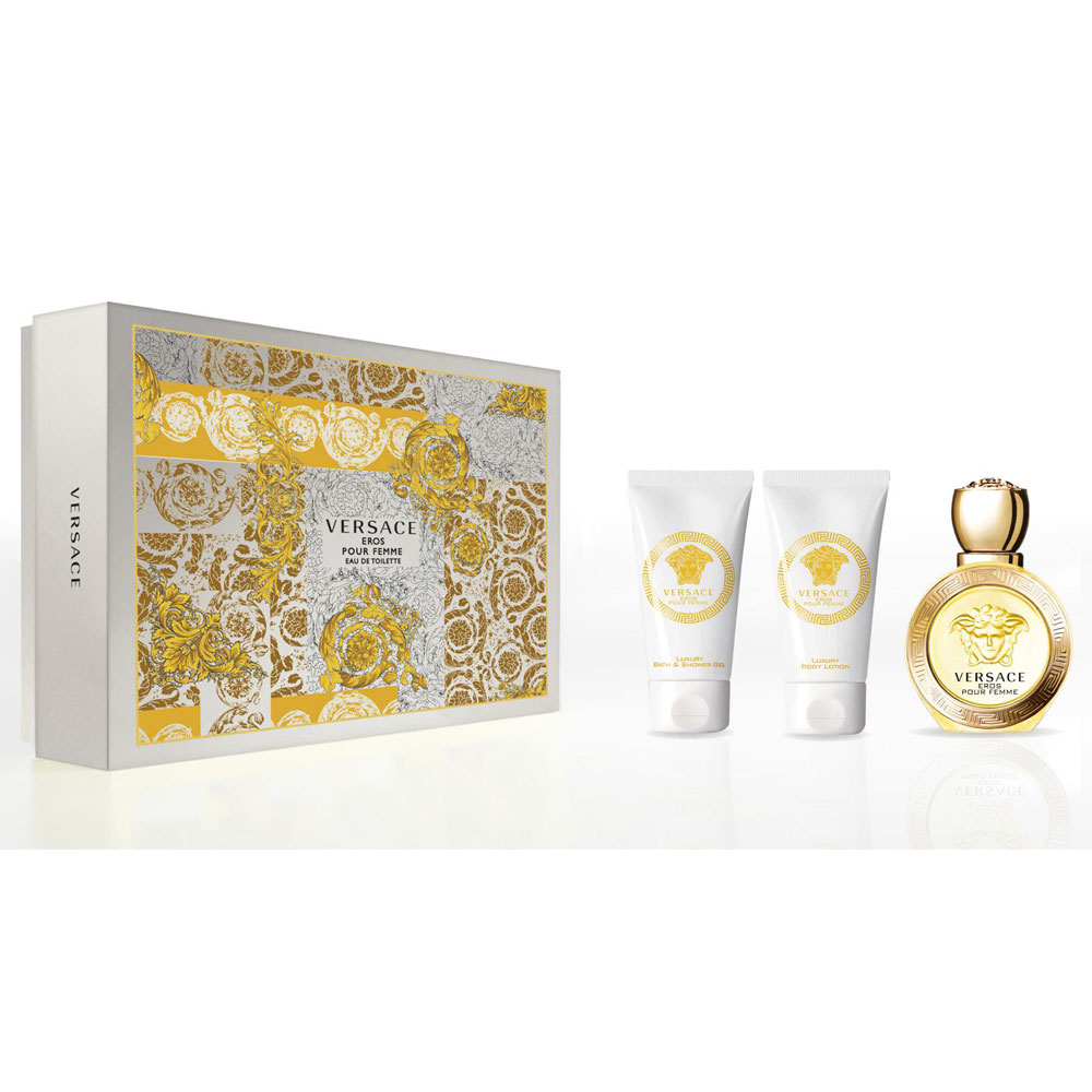 *VERSACE EROS D KIT 488 EDT50+LOT+D