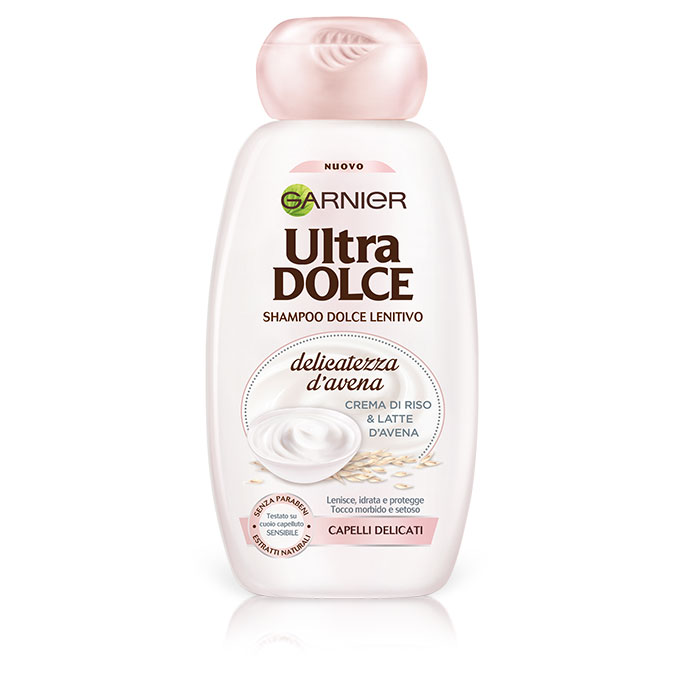 Image of Garnier Ultra Dolce Delicatezza d&#39;Avena Shampoo Dolce Lenitivo 250 ml