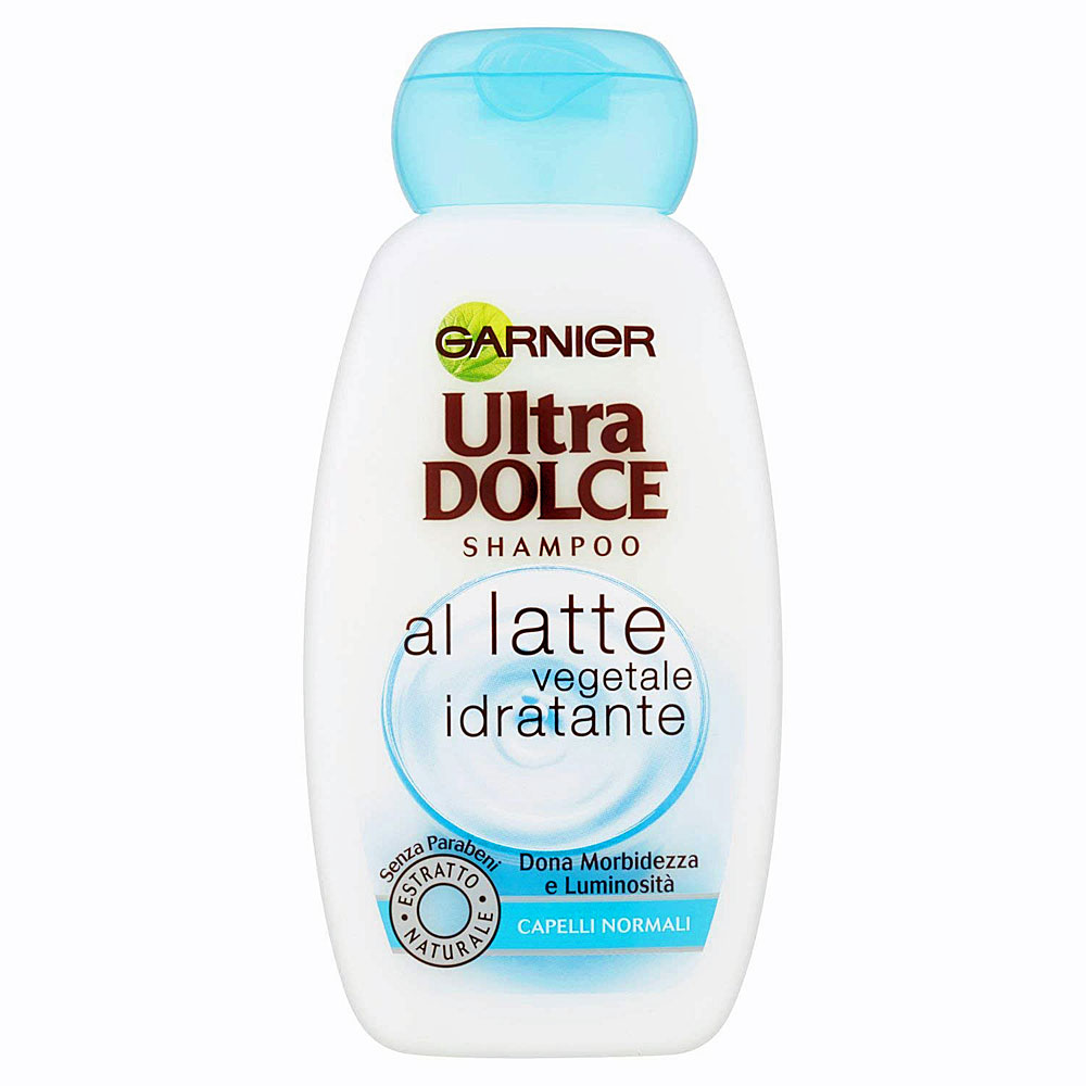 Image of Garnier Ultra Dolce Latte Vegetale Idratante Shampoo 250 ml