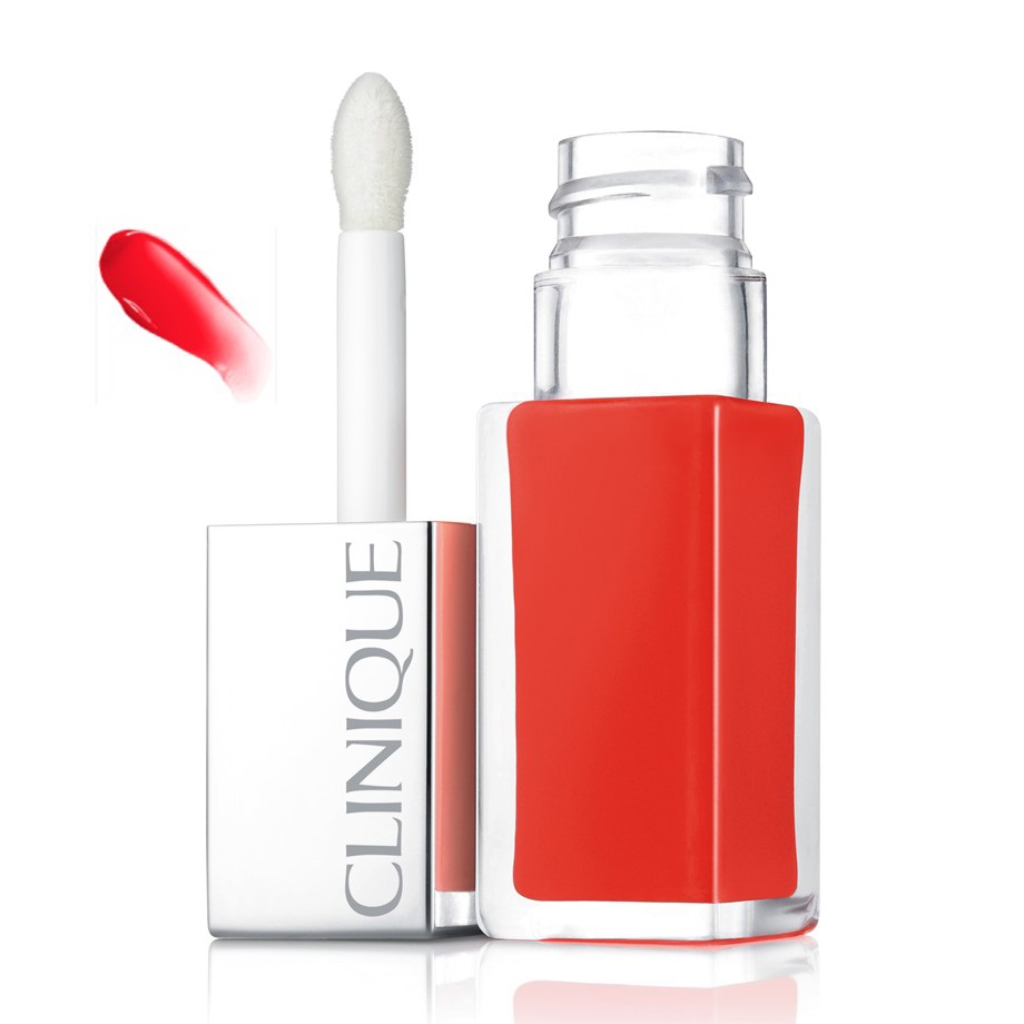 Image of Clinique Pop Lacquer Lip Colour + Primer n. 03 happy pop033