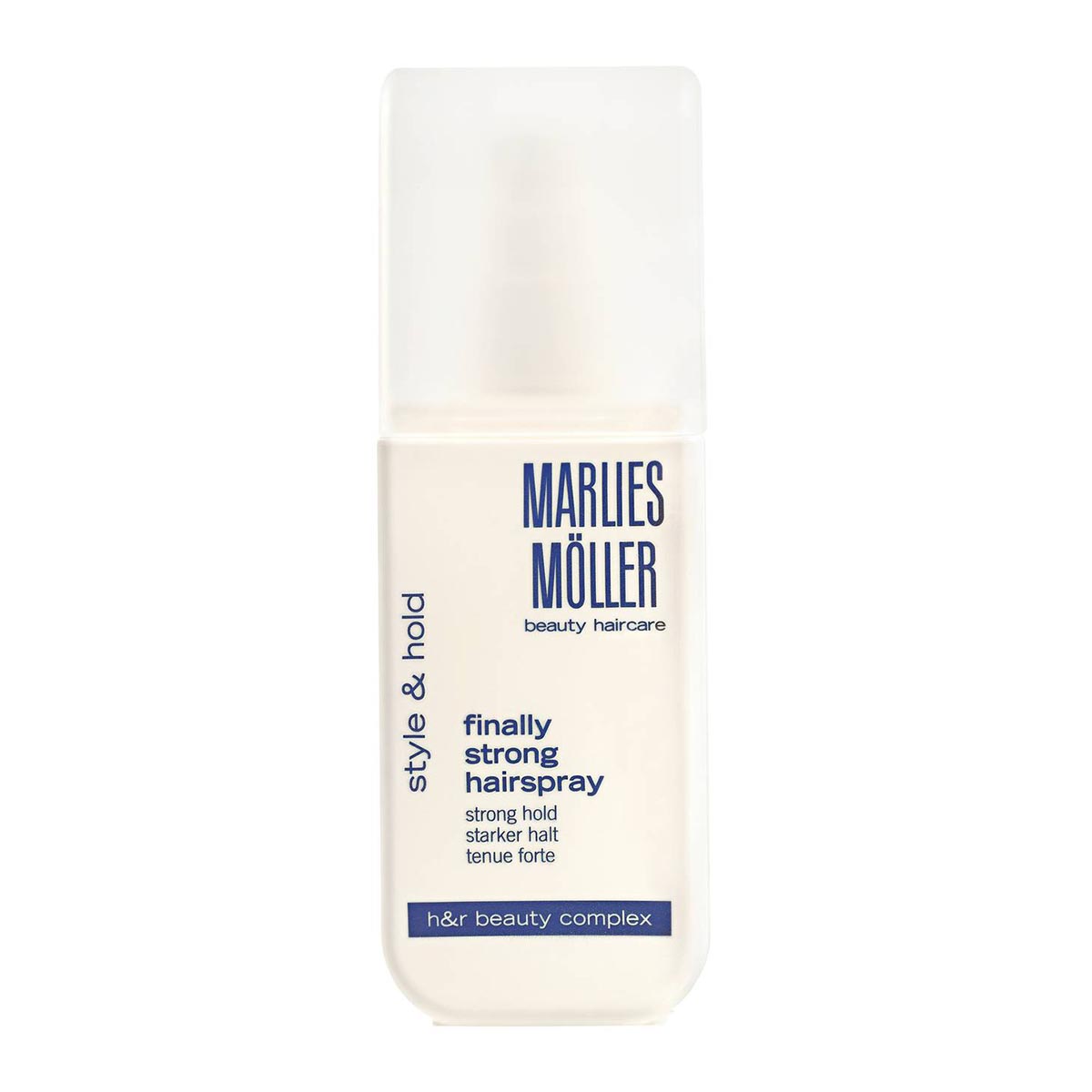 

Marlies Moller Style And Hold Finally Strong Hairspray 125ml