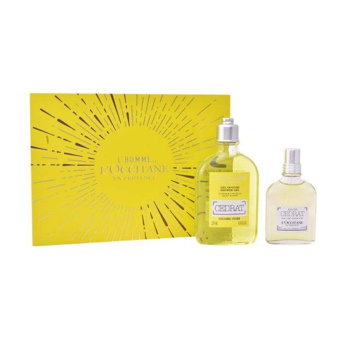 Loccitane Eau De Cedrat Eau De Toilette 50Ml Set 2 Parti 2018