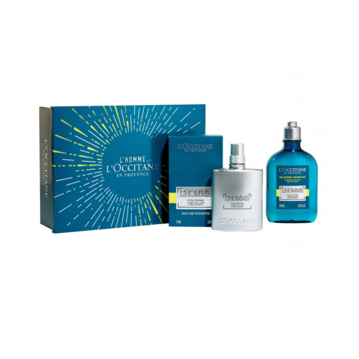 Loccitane Cedrat Eau De Toilette Spray 75Ml Set 2 Parti 2018