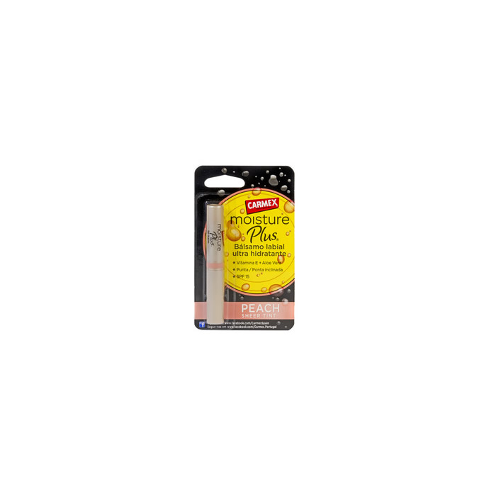 Image of Carmex Moisture Plus Peach Sheer Tint033