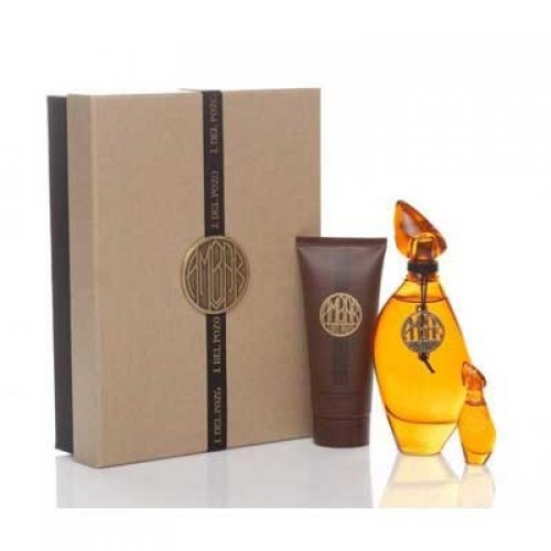 Image of Jesus Del Pozo Ambar Eau De Toilette Spray 100ml Set 3 Parti033