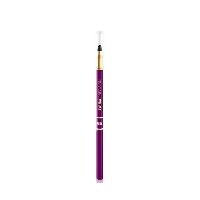 Image of Eveline Automatic Eye Pencil With Sponge Eye Max Precision Plum033