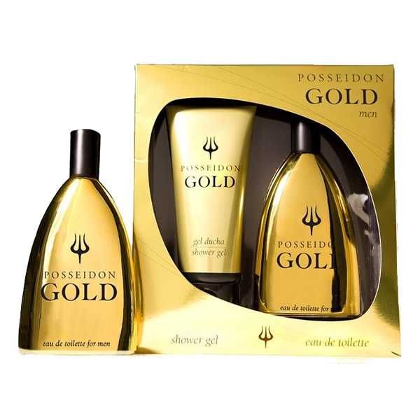 Image of Instituto Español Posseidon oro Men Eau De Toilette Spray 150ml Set 2 Parti033