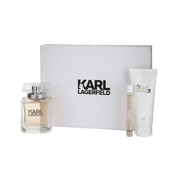 Image of Karl Lagerfeld Eau De Parfum Spray 85ml Set 3 Parti033