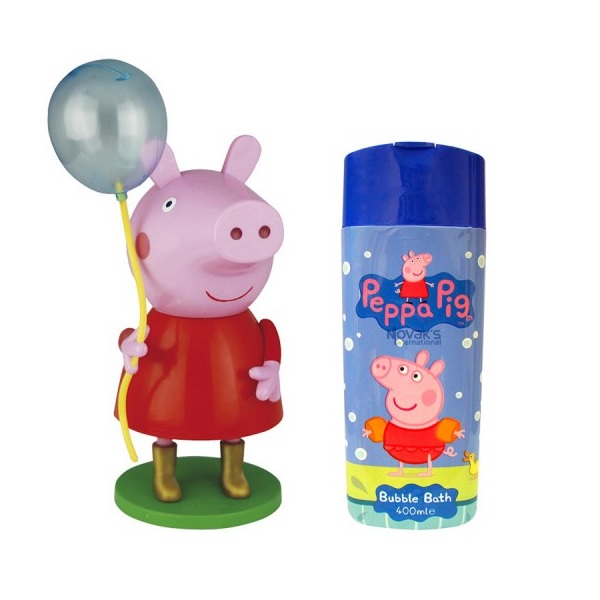 Image of Peppa Pig Bubble Bath 400ml Set 2 Parti