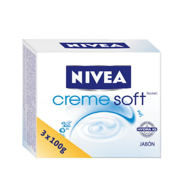 Image of Nivea Creme Soft 3x100g