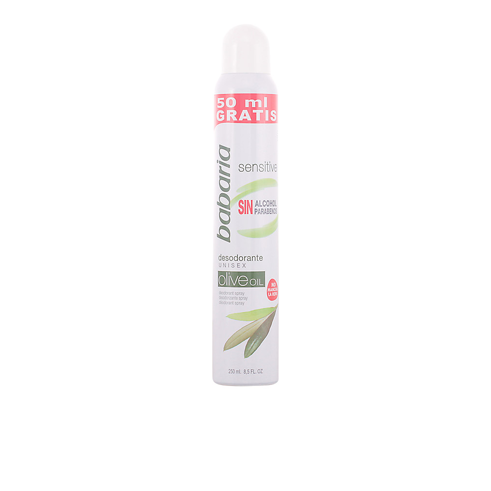 Image of Babaria Sensitive Olive Oil Deodorante Spray 250ml033