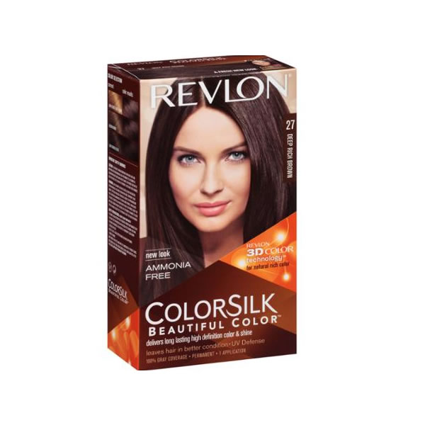 Image of Revlon Colorsilk Senza Ammoniaca 27 Deep Rich Brown
