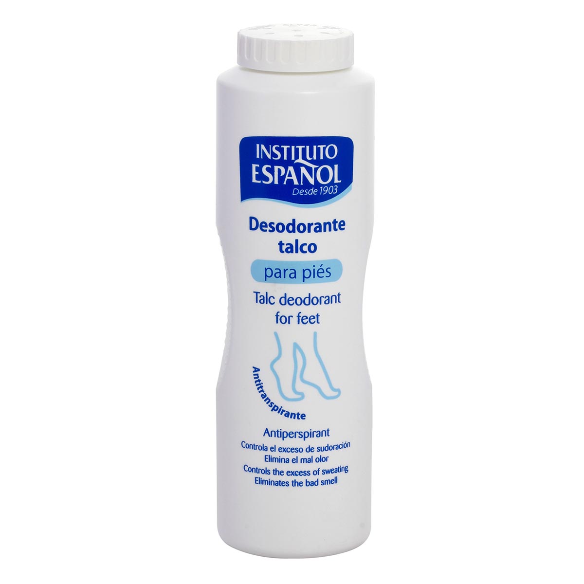 Image of Instituto Español Talc Deodorant For Feet 185g033