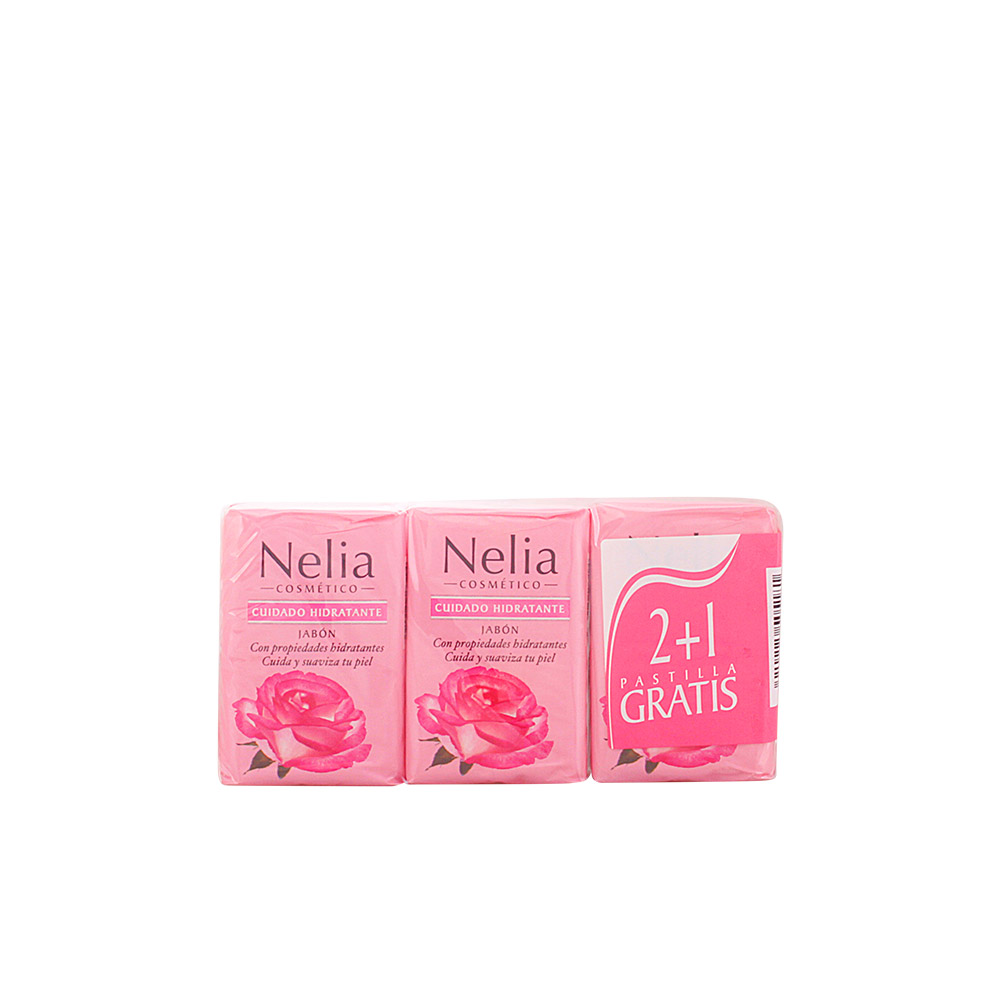 Image of Nelia Agua De Rosas Sapone 3x125g033