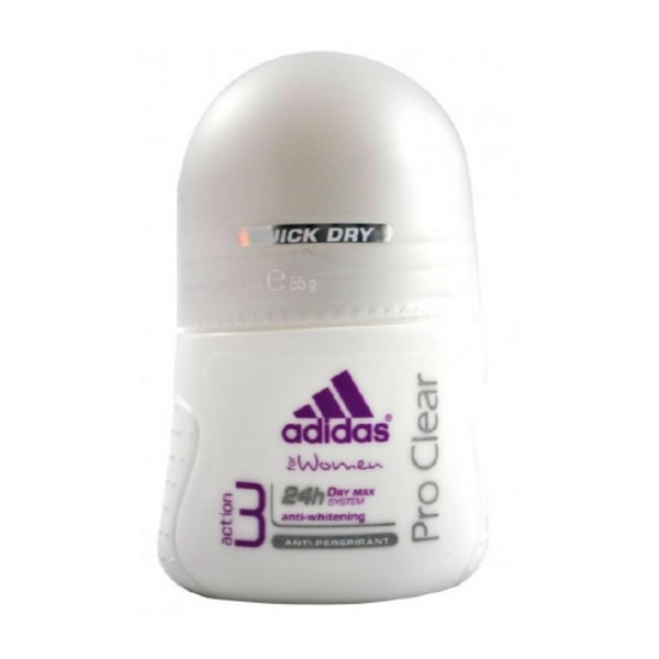 Image of Adidas Woman Pro Clear Deodorante Roll On 50ml