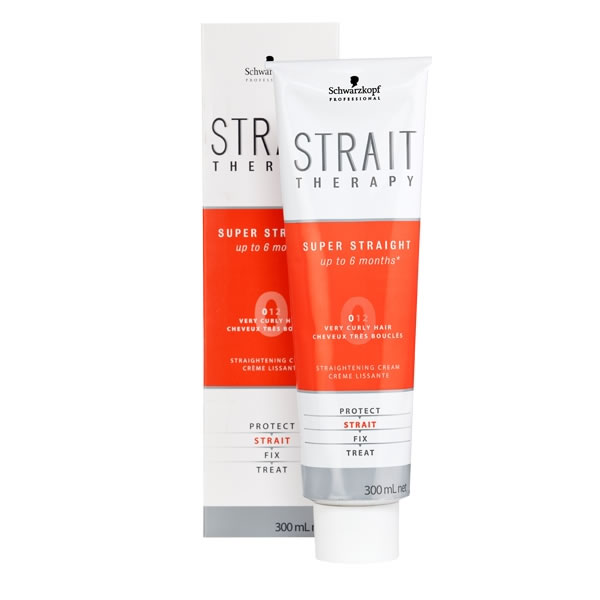 Image of Schwarzkopf Strait Styling Therapy Straightening Cream Very Curly Hair