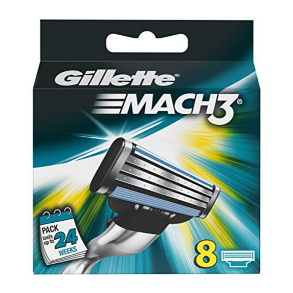 Image of Gillette Mach3 Ricarica 8 Unitá033