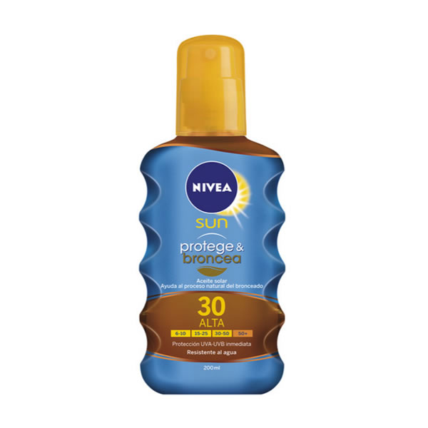 Image of Nivea Sun Spray Solare Protect And Bronze Spf30 200ml033