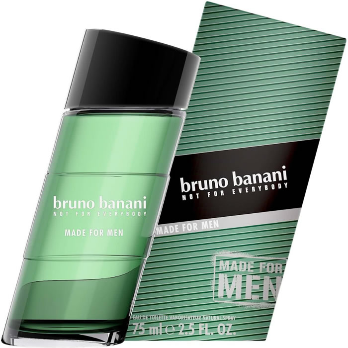 Image of Bruno Banani Made For Men Eau De Toilette Spray 75ml