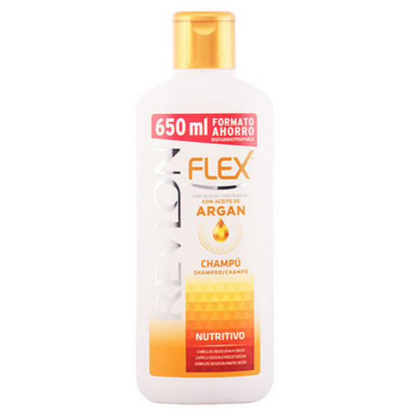 Image of Revlon Flex Keratin Nourishing Argan Oil Shampoo 650ml